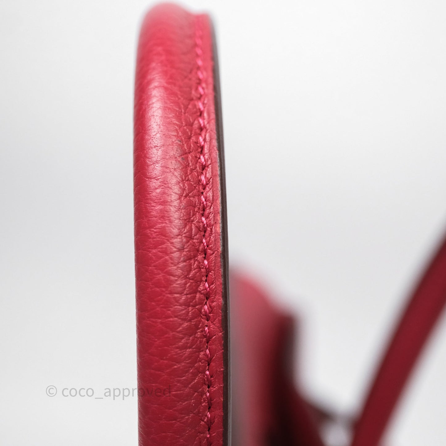 Hermès Birkin 30 Rouge Togo Gold Hardware