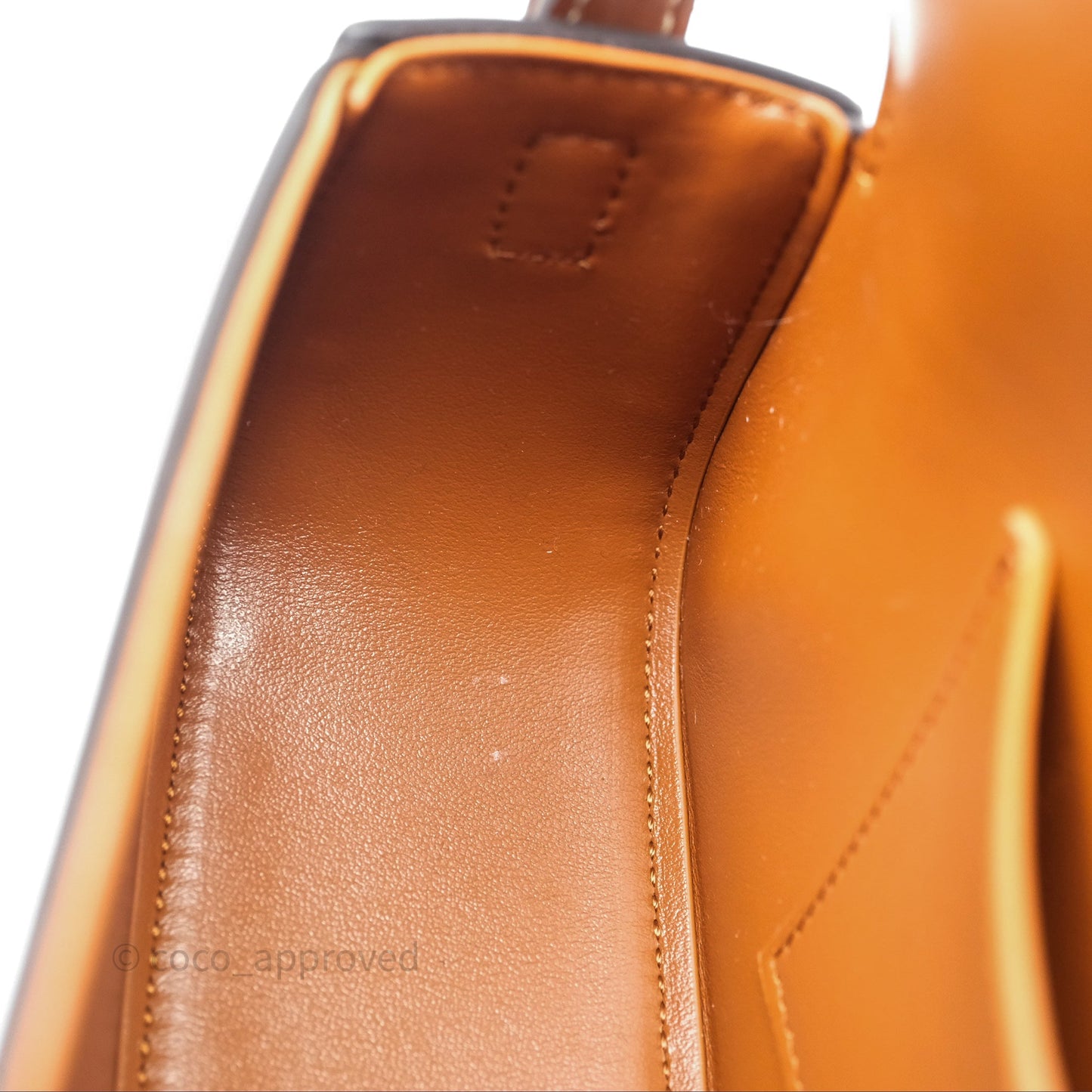 Celine Clutch on Strap Tabou Tan Calfskin