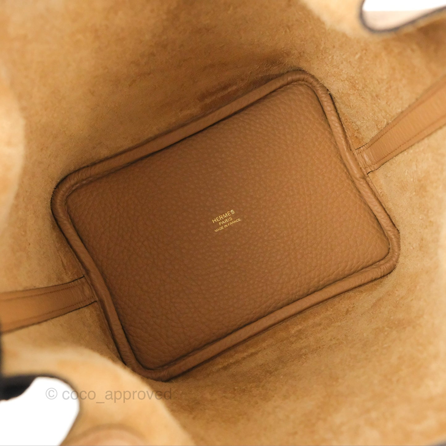 Hermès Picotin Lock 18 Chai 0M Taurillon Clemence Gold Hardware
