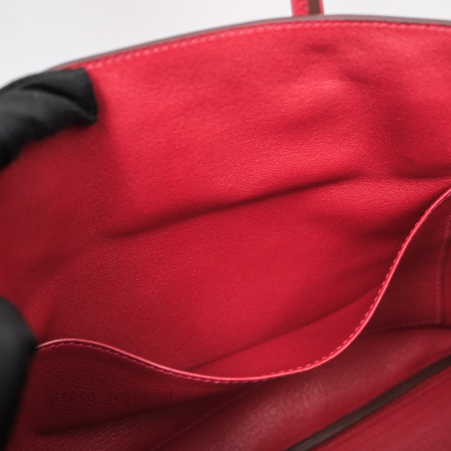 Hermès Birkin 30 Rouge Togo Gold Hardware