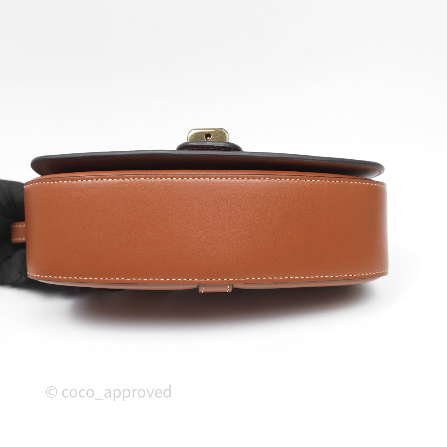 Celine Clutch on Strap Tabou Tan Calfskin