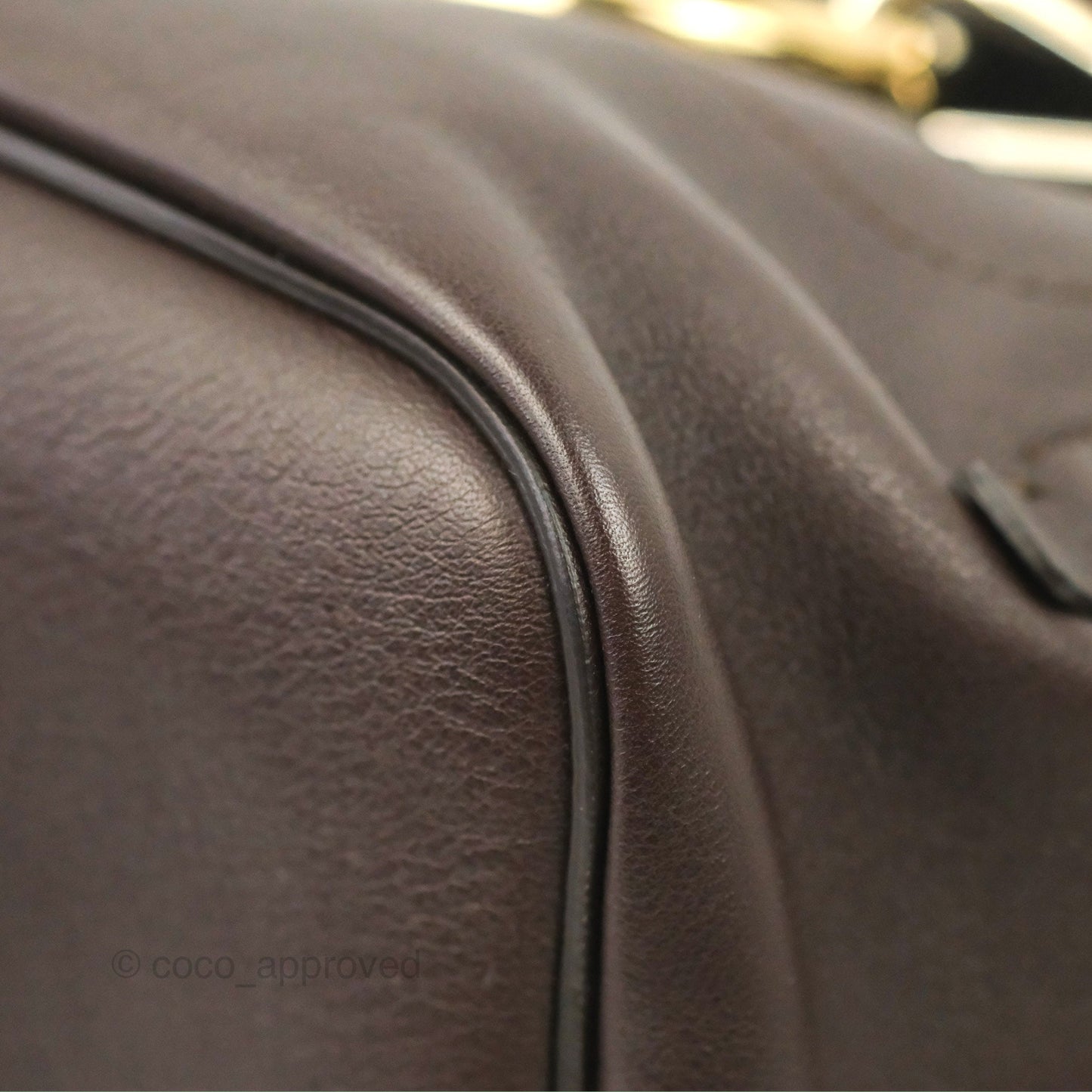 Chloe Small Faye Backpack Suede Calfskin Burgundy Gold Hardware