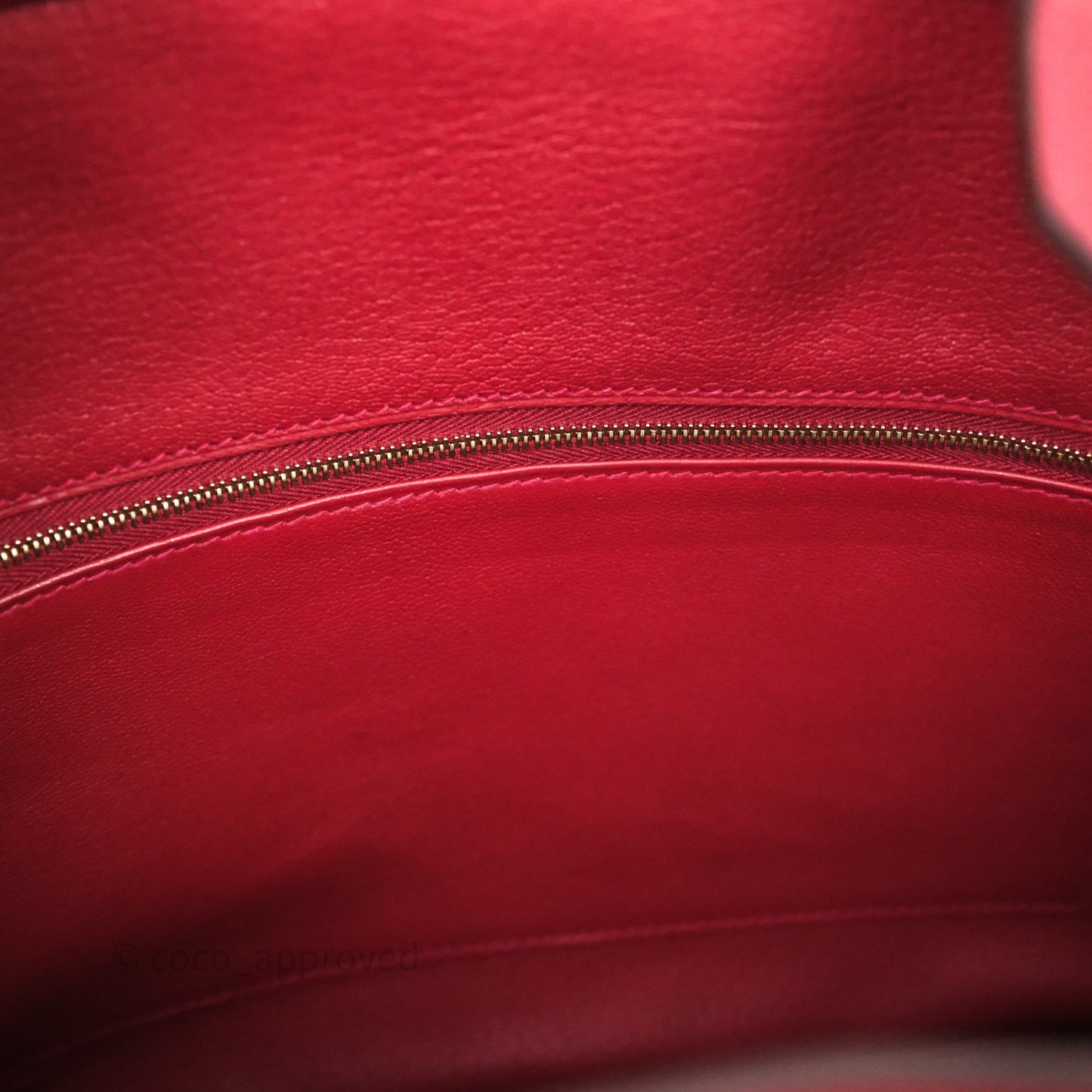 Hermès Birkin 30 Rouge Togo Gold Hardware