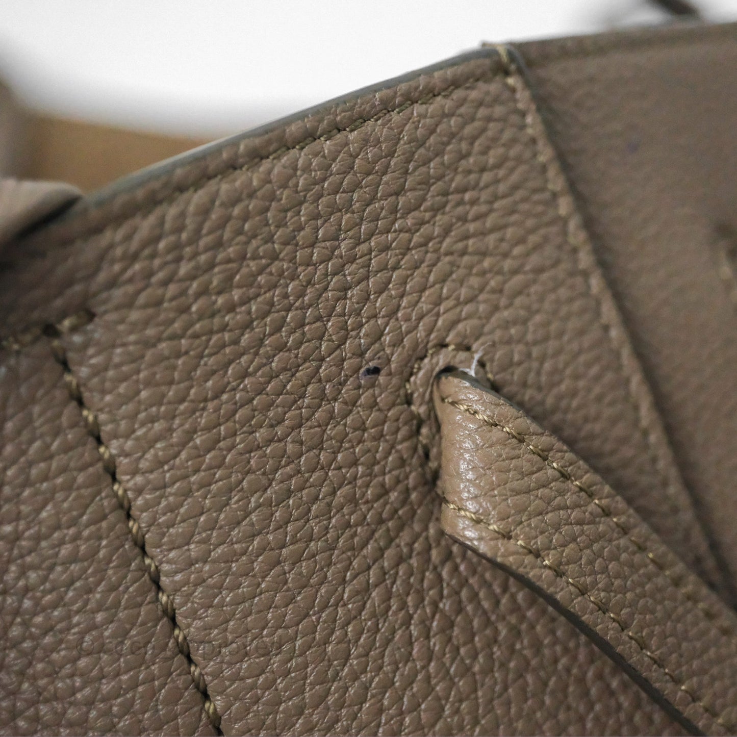 Celine Small Cabas Phantom Soft Grained Calfskin Beige