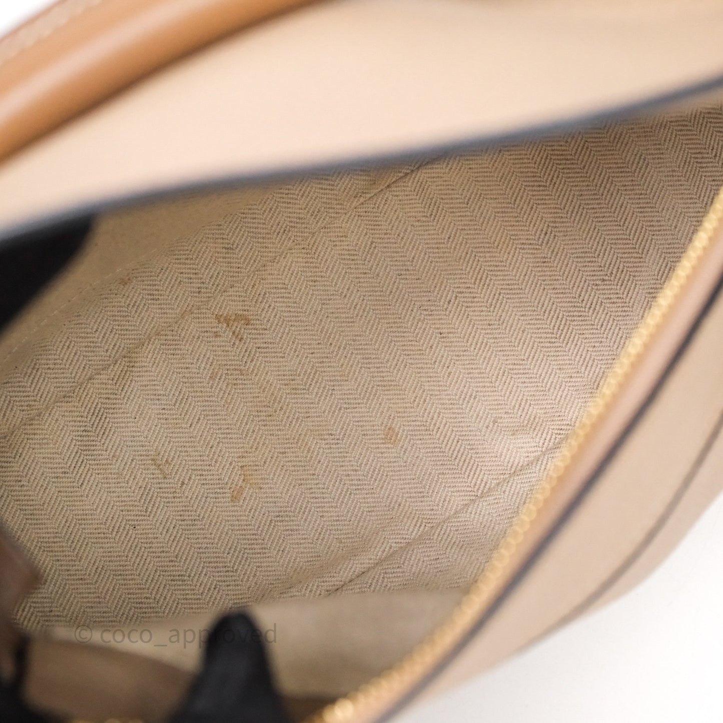 Loewe Small Puzzle Bag Sand Mink Grained Calfskin