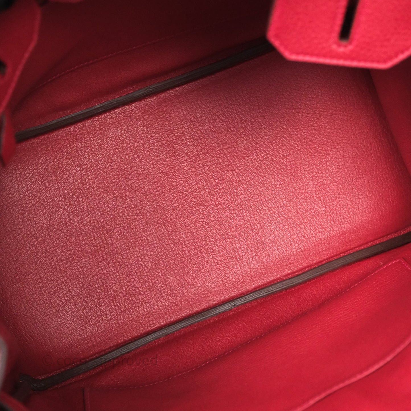Hermès Birkin 30 Rouge Togo Gold Hardware