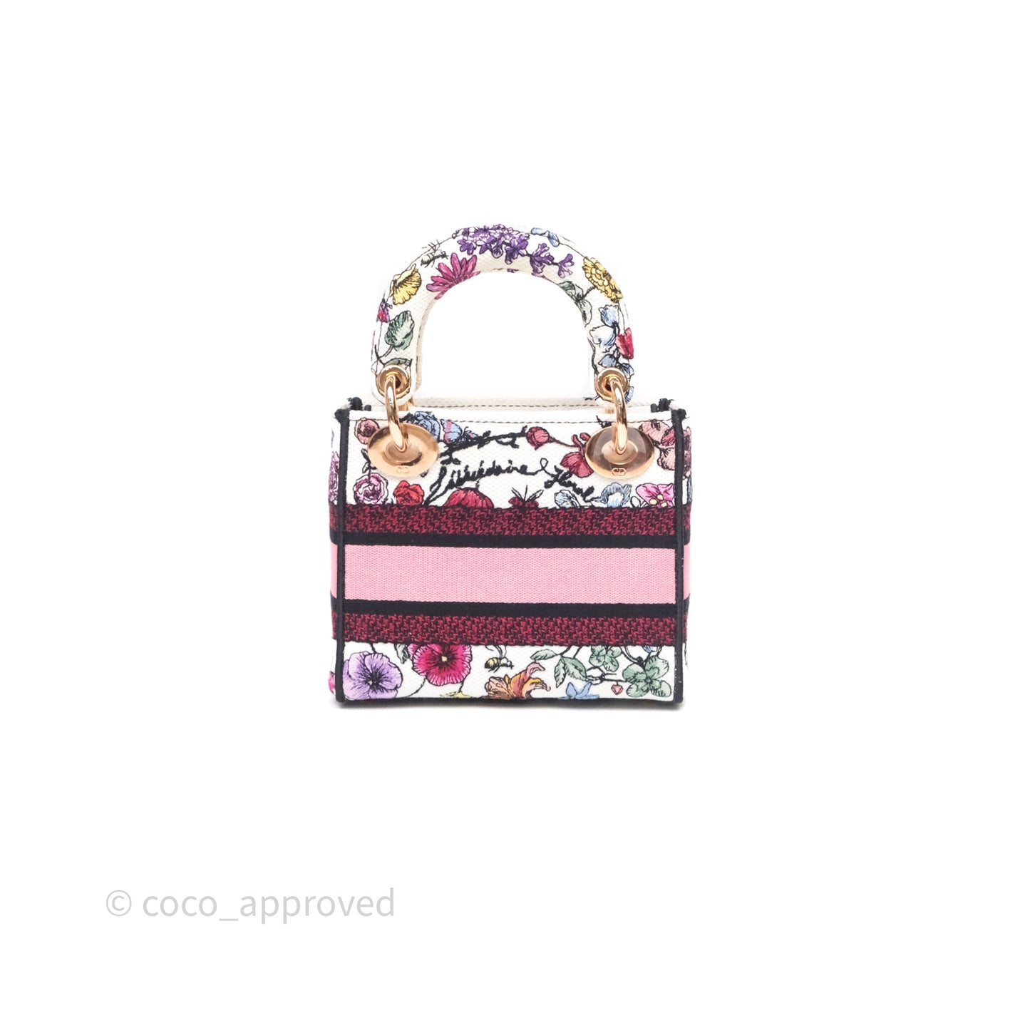 Christian Dior Mini Lady D-Lite Bag Florilegio Embroidered