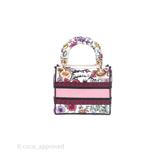 Christian Dior Mini Lady D-Lite Bag Florilegio Embroidered