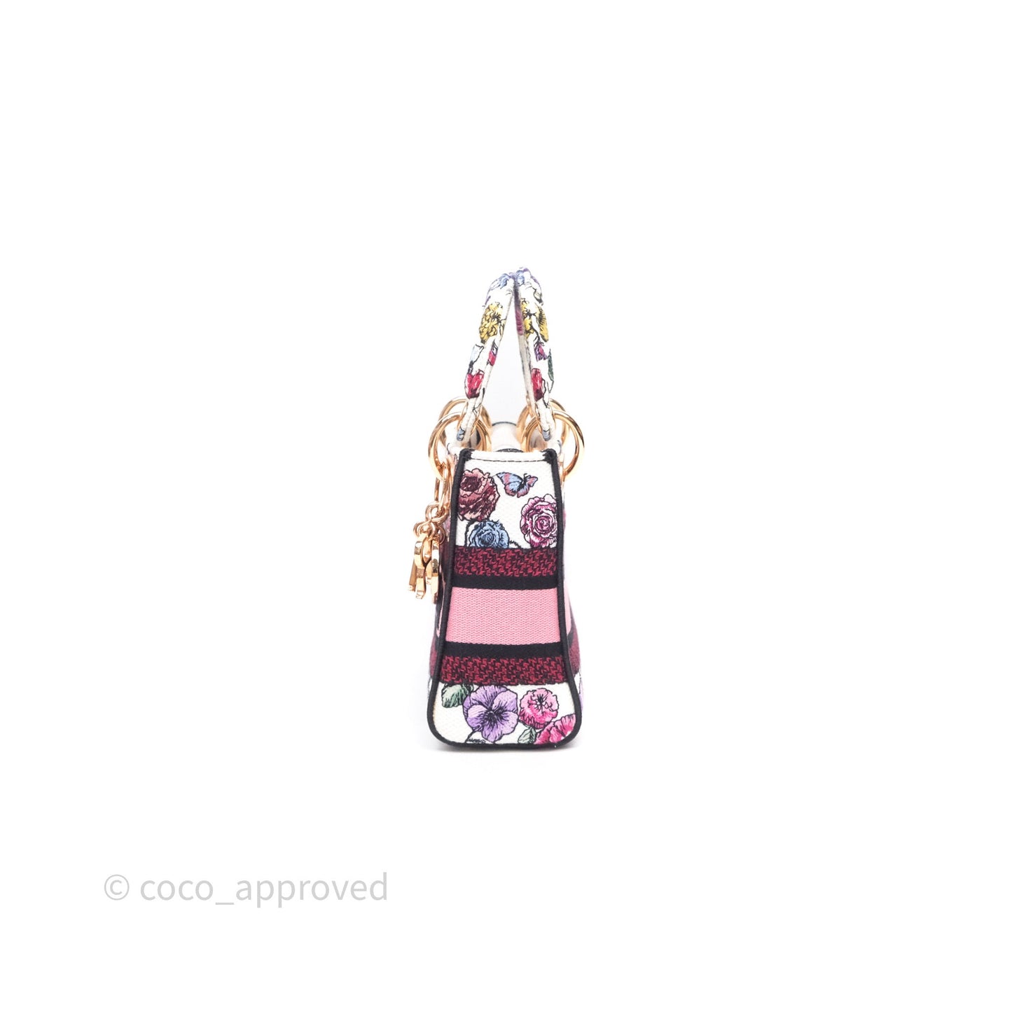 Christian Dior Mini Lady D-Lite Bag Florilegio Embroidered