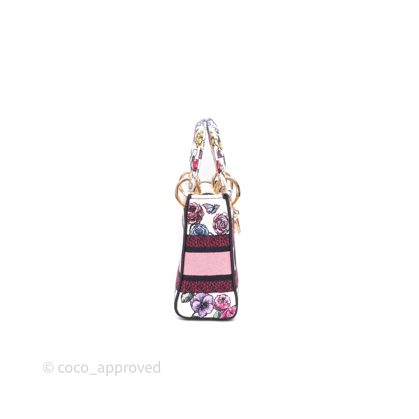 Christian Dior Mini Lady D-Lite Bag Florilegio Embroidered