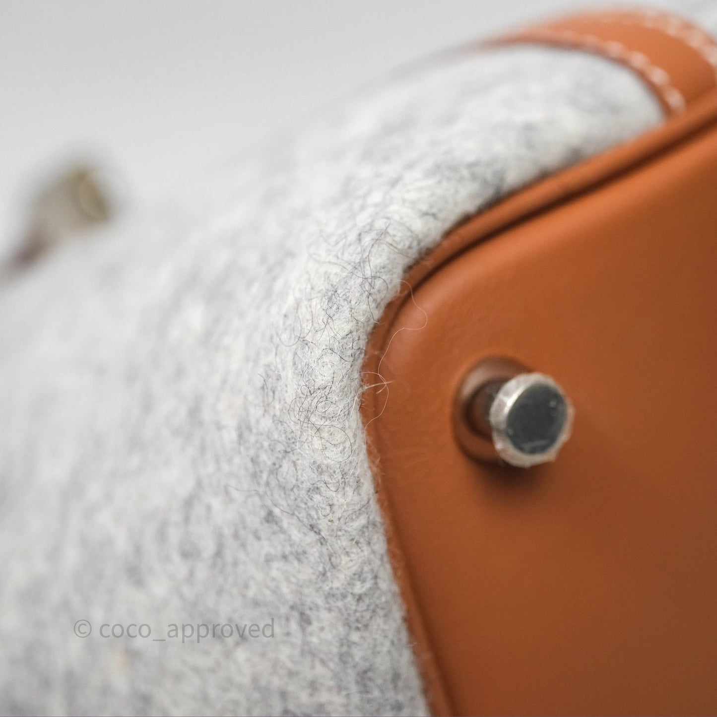 Hermès Picotin 18 Gris Clair/ Gold Wool Feutre Swift Palladium Hardware