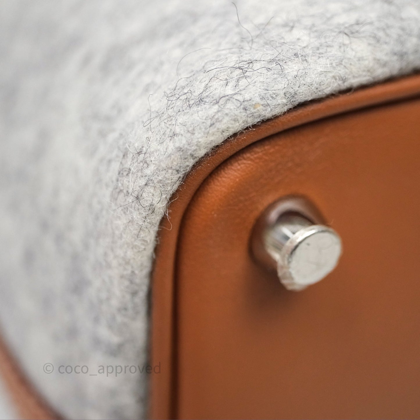 Hermès Picotin 18 Gris Clair/ Gold Wool Feutre Swift Palladium Hardware