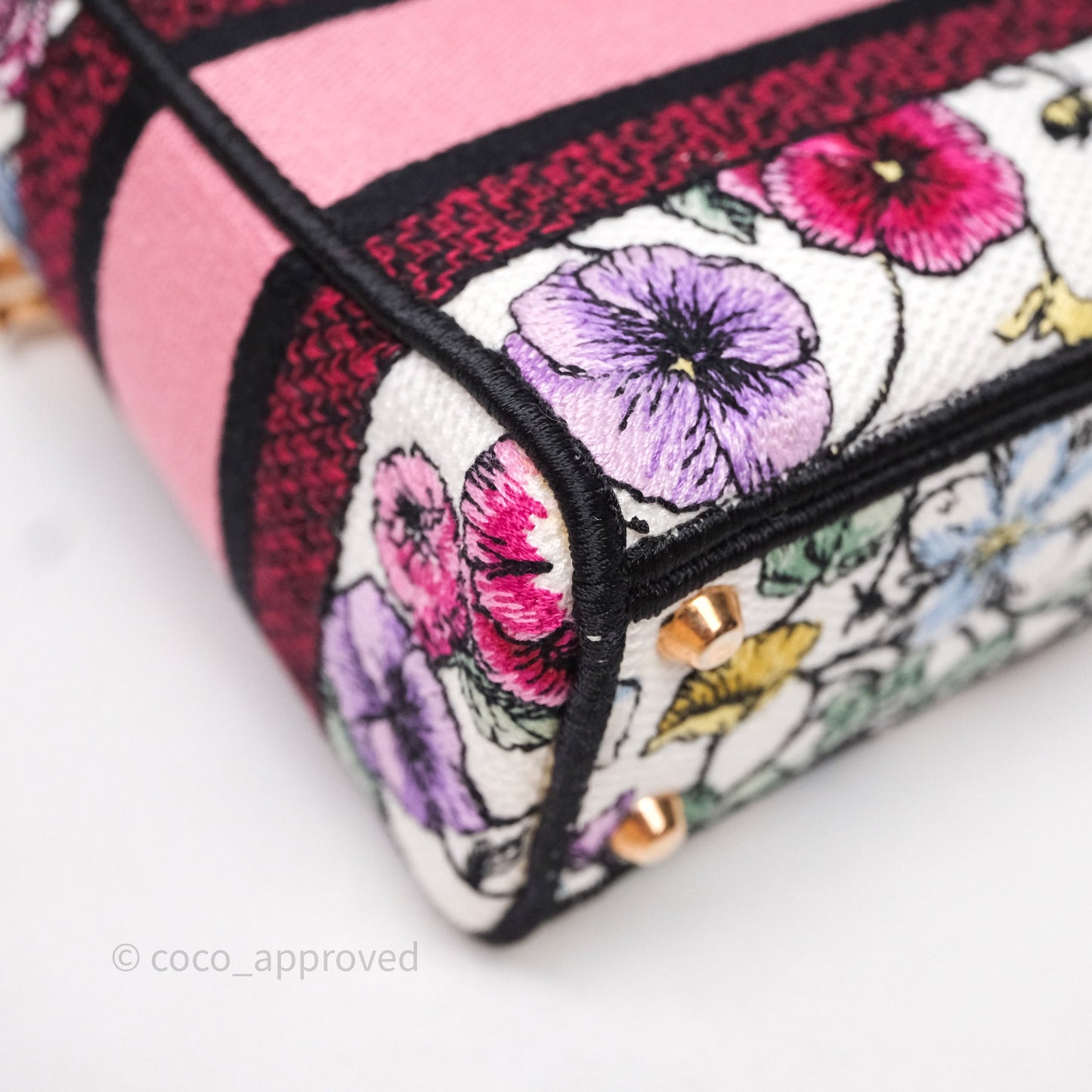 Christian Dior Mini Lady D-Lite Bag Florilegio Embroidered