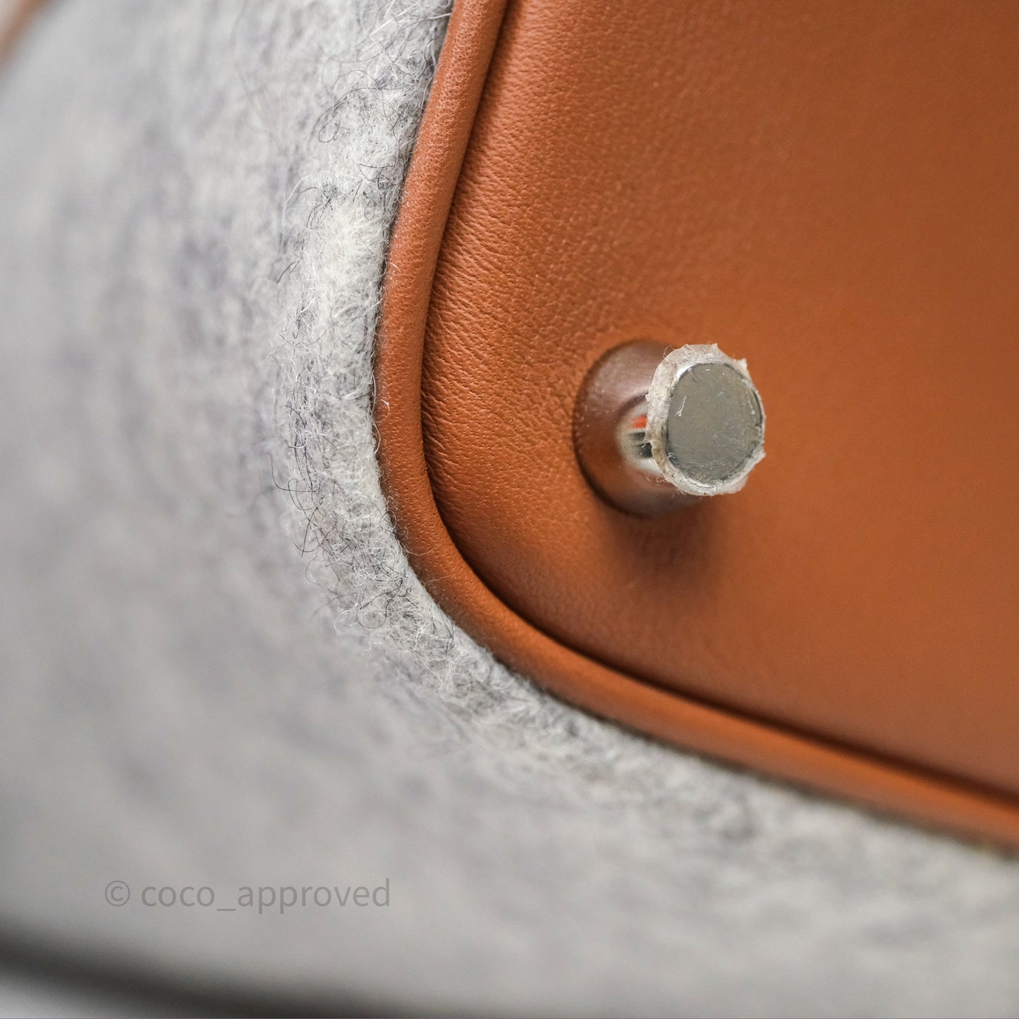 Hermès Picotin 18 Gris Clair/ Gold Wool Feutre Swift Palladium Hardware
