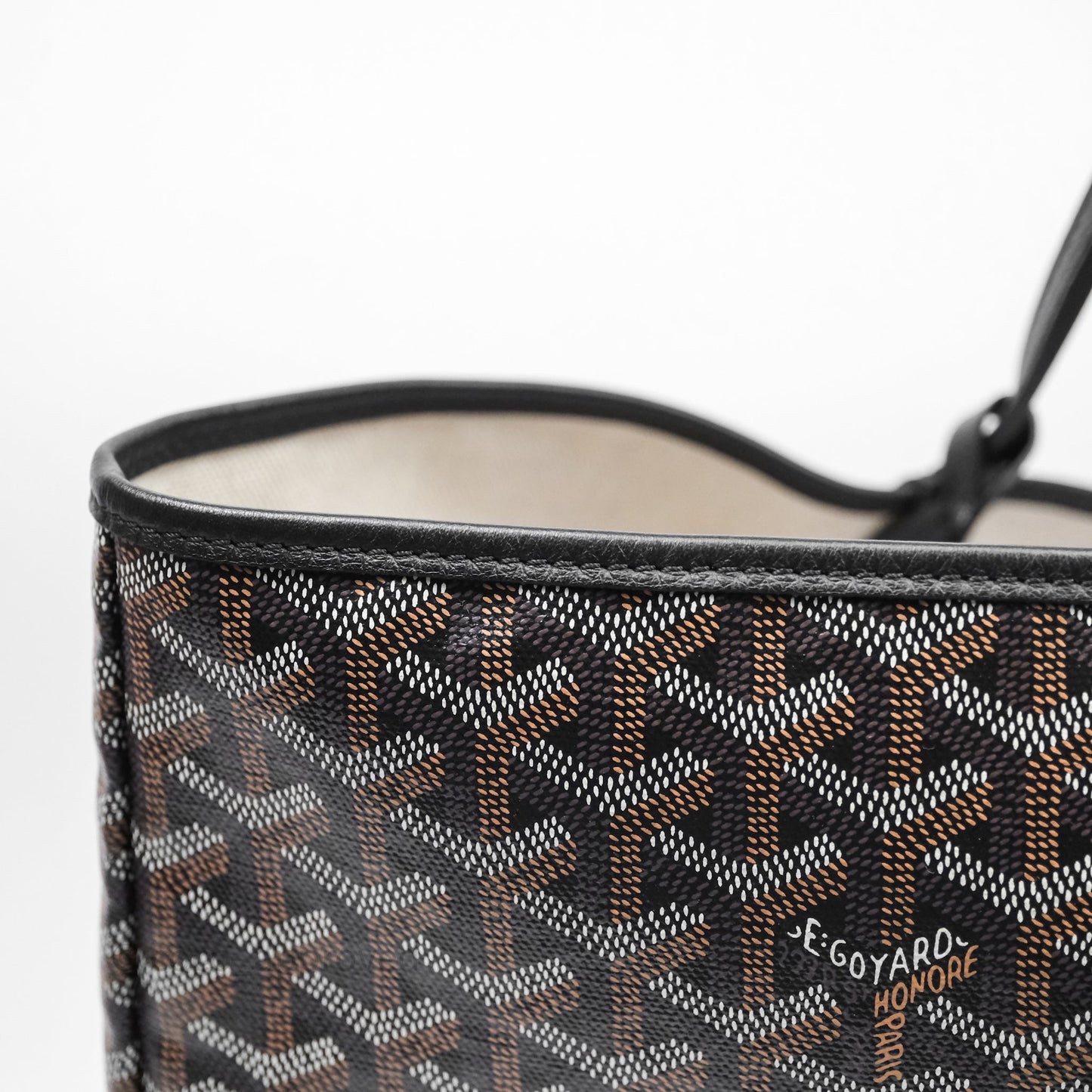Goyard St Louis Tote GM Black