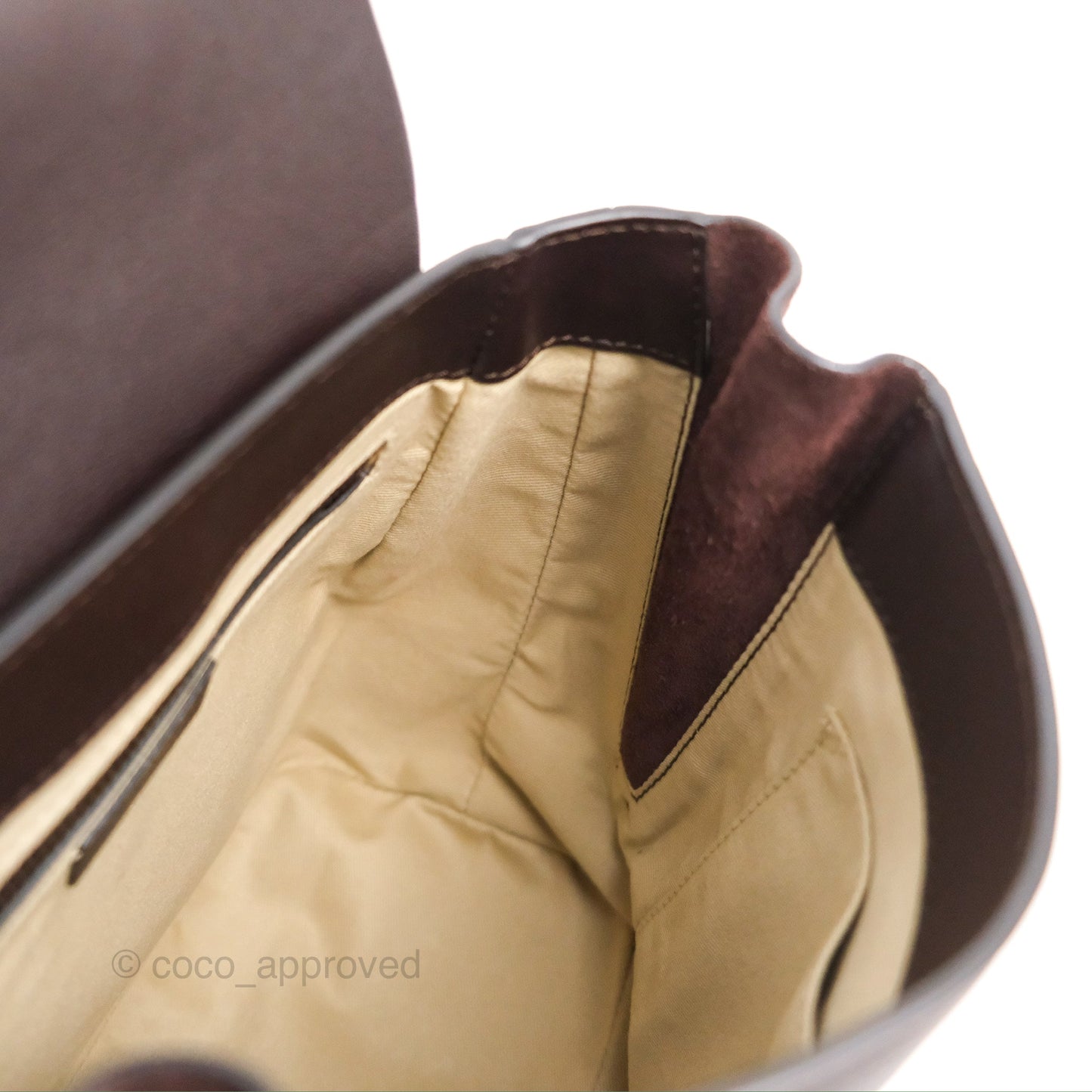 Chloe Small Faye Backpack Suede Calfskin Burgundy Gold Hardware
