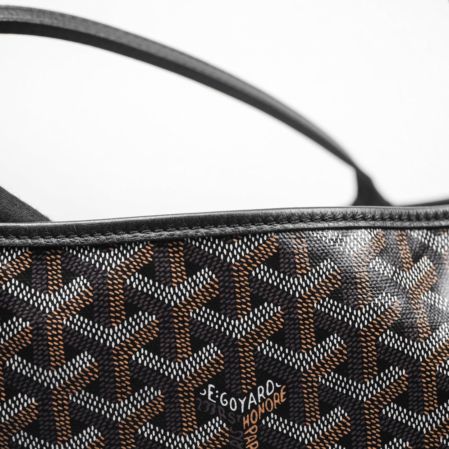 Goyard St Louis Tote GM Black