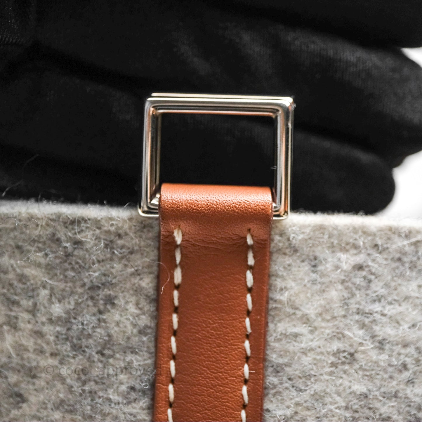 Hermès Picotin 18 Gris Clair/ Gold Wool Feutre Swift Palladium Hardware