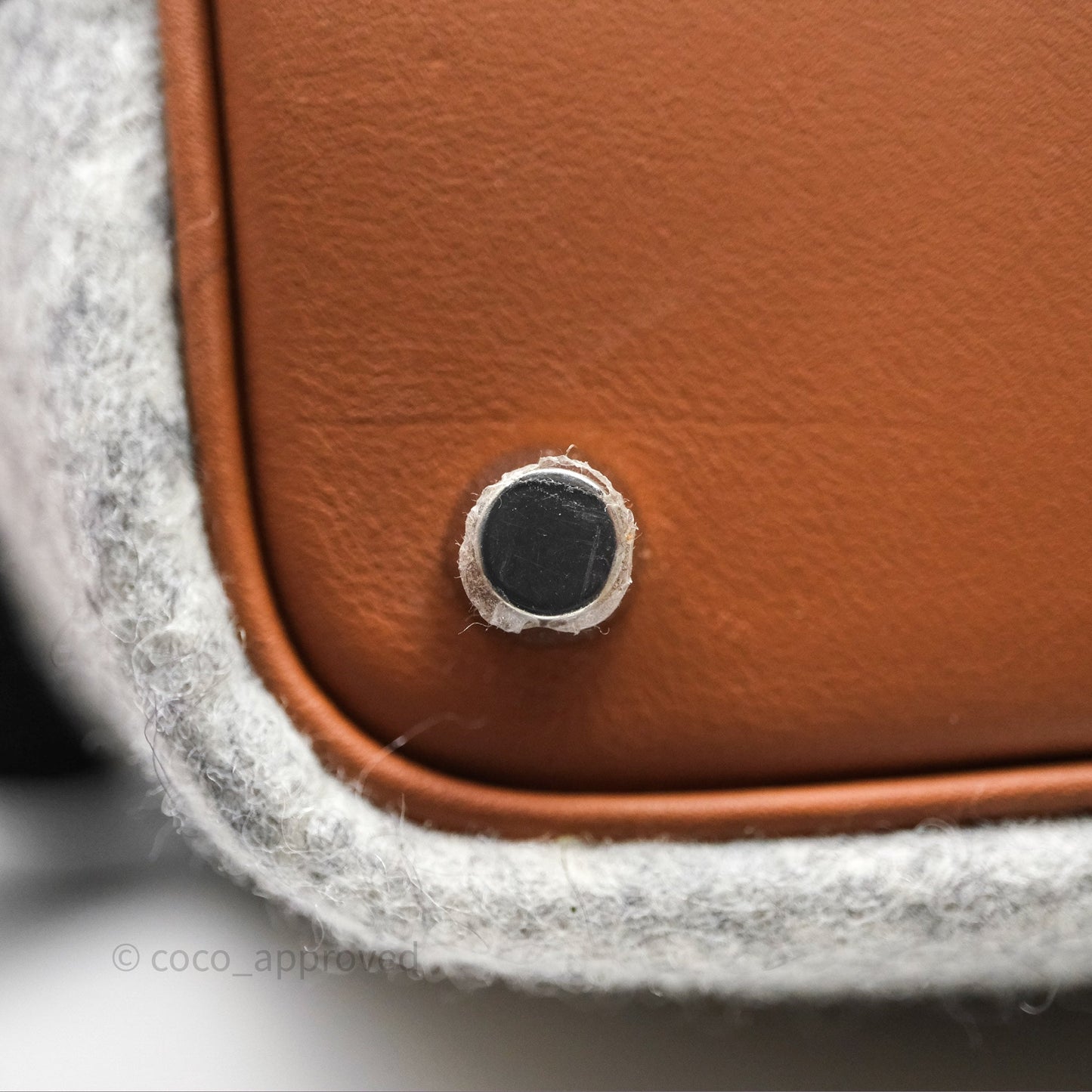 Hermès Picotin 18 Gris Clair/ Gold Wool Feutre Swift Palladium Hardware