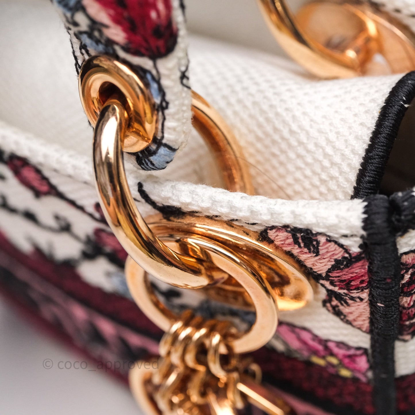 Christian Dior Mini Lady D-Lite Bag Florilegio Embroidered