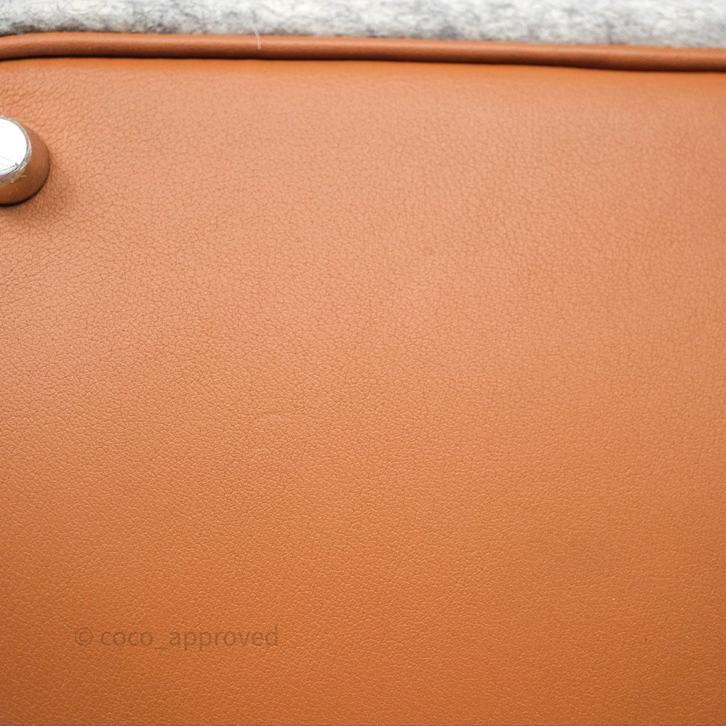 Hermès Picotin 18 Gris Clair/ Gold Wool Feutre Swift Palladium Hardware