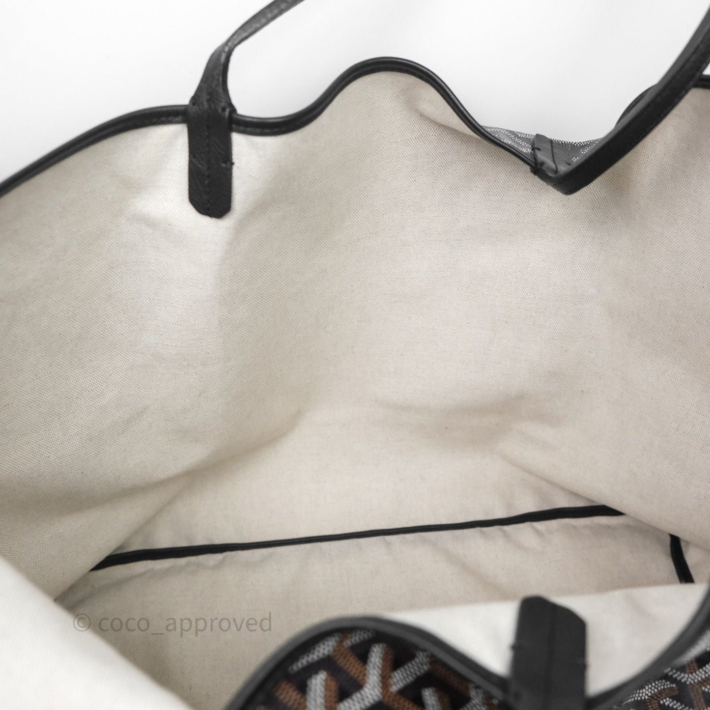 Goyard St Louis Tote GM Black