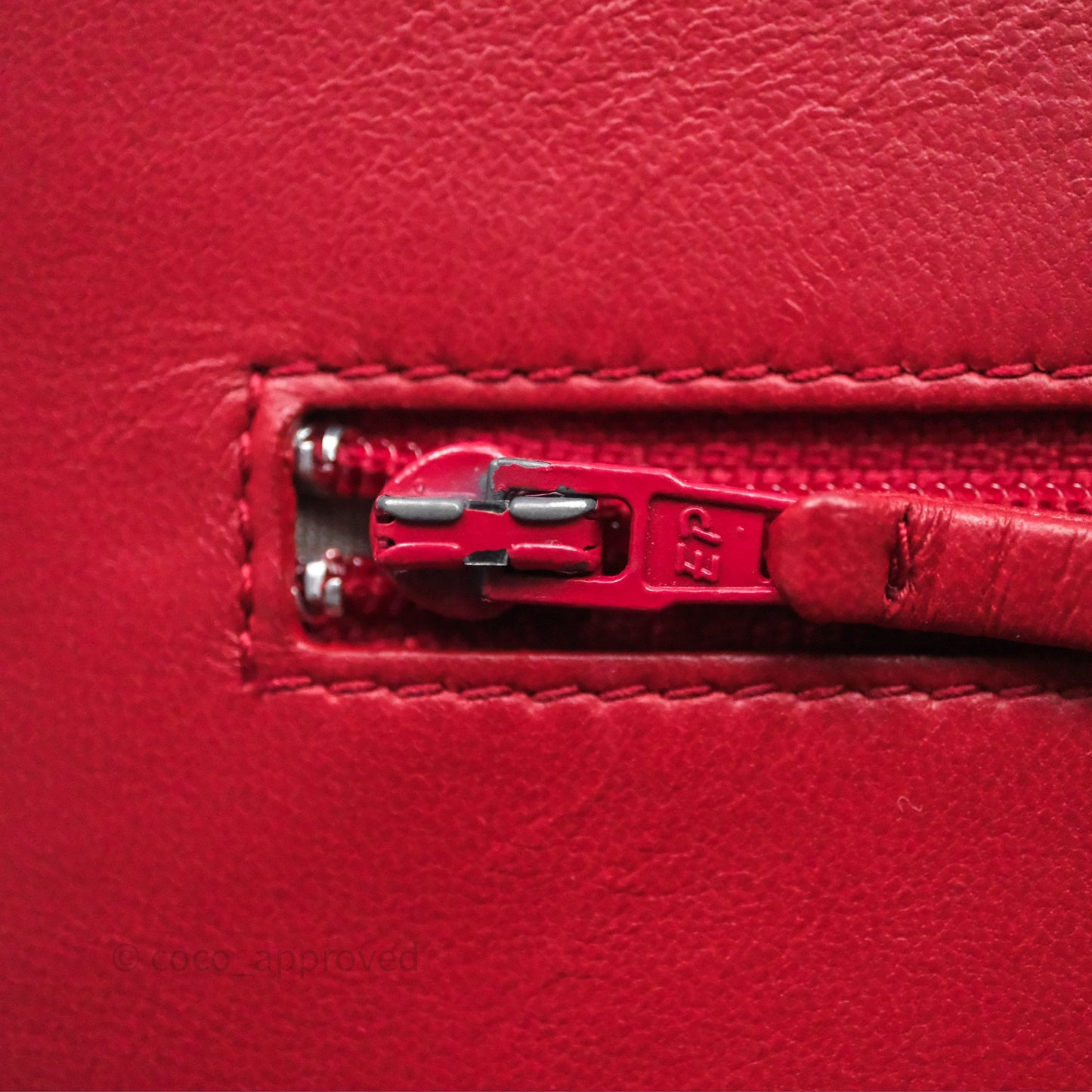 Chanel Boy Wallet on Chain WOC Red Lambskin Dark Silver Hardware