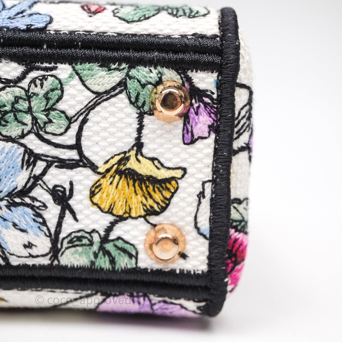 Christian Dior Mini Lady D-Lite Bag Florilegio Embroidered
