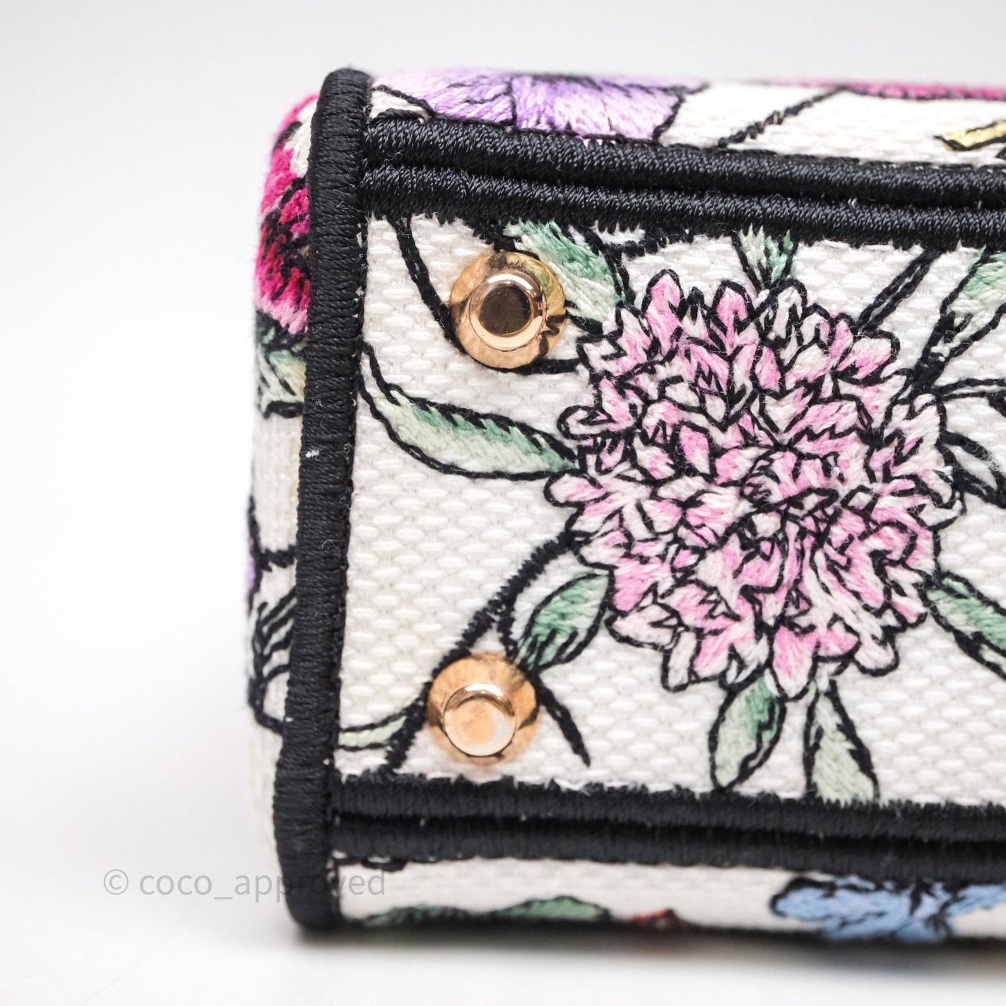 Christian Dior Mini Lady D-Lite Bag Florilegio Embroidered