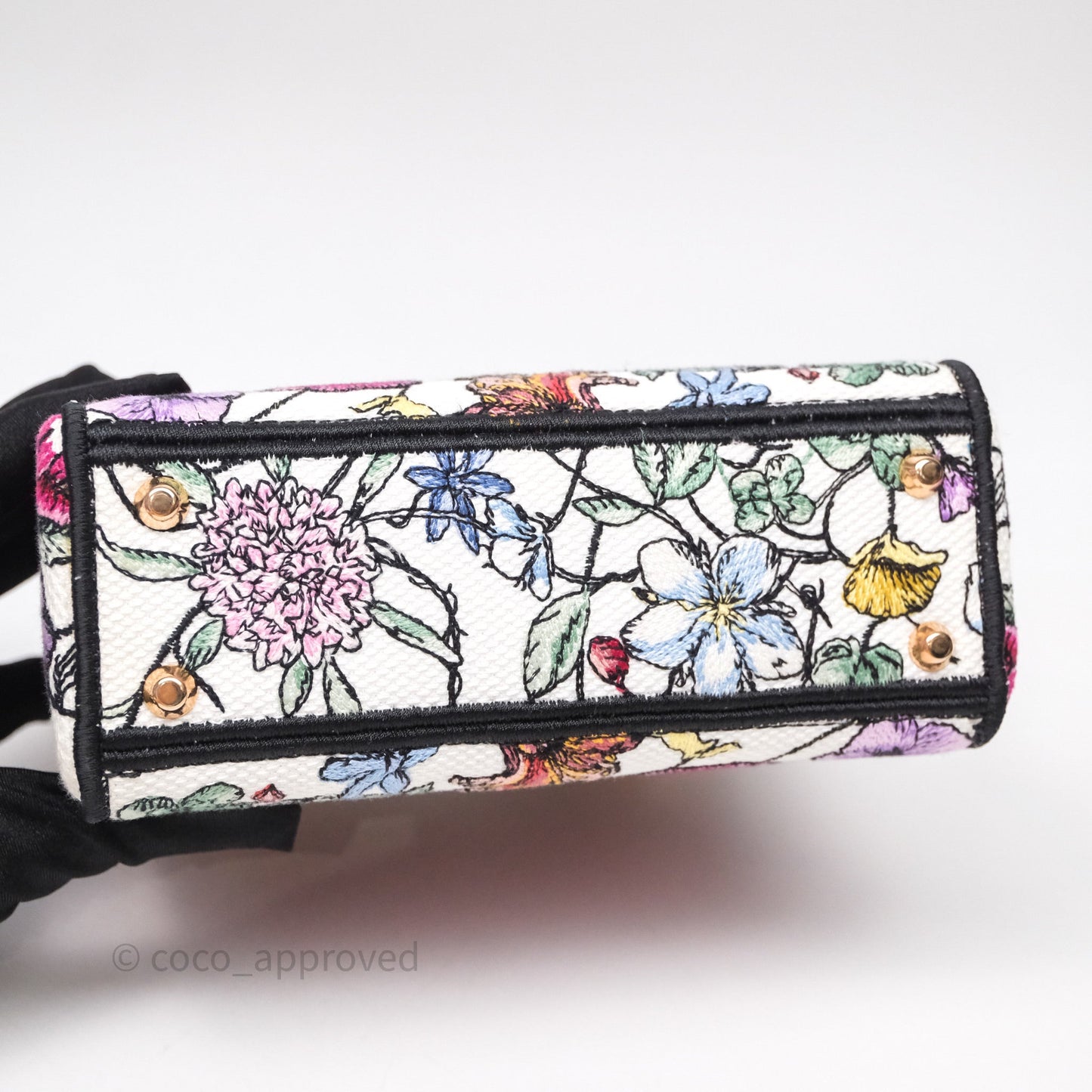 Christian Dior Mini Lady D-Lite Bag Florilegio Embroidered
