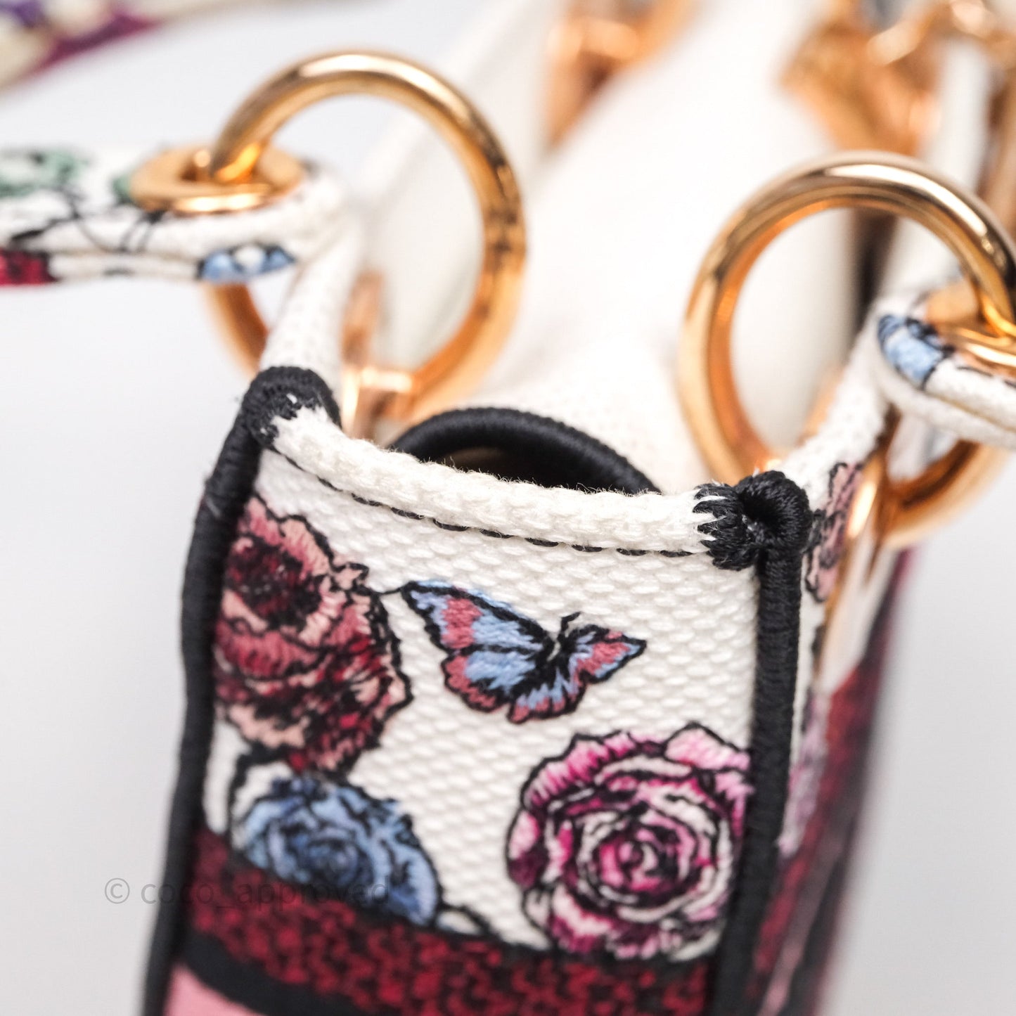 Christian Dior Mini Lady D-Lite Bag Florilegio Embroidered