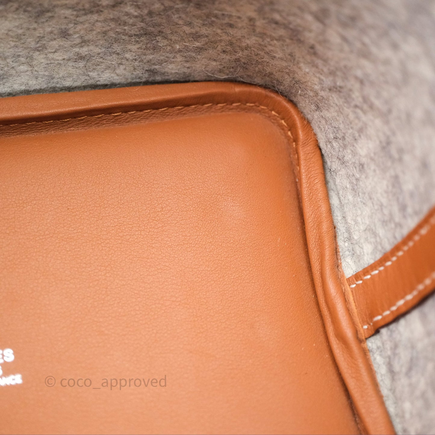 Hermès Picotin 18 Gris Clair/ Gold Wool Feutre Swift Palladium Hardware