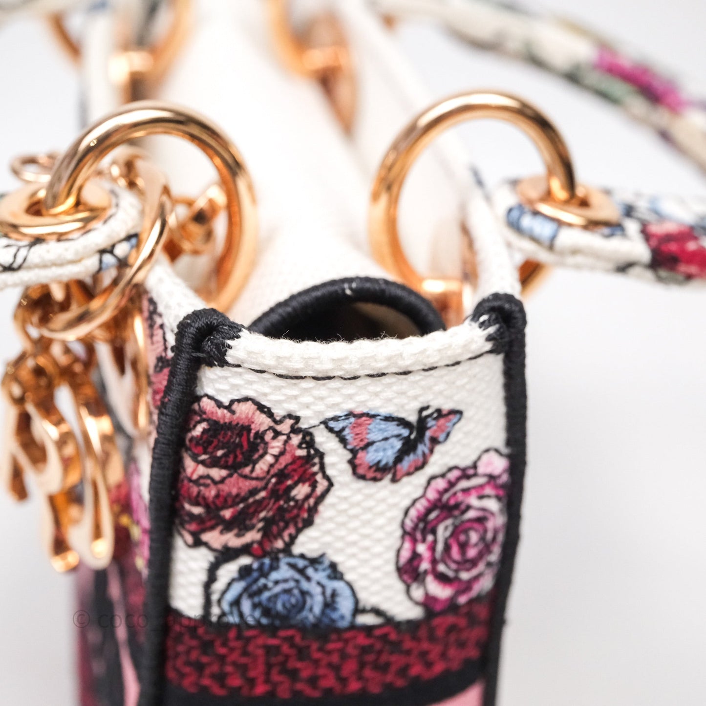 Christian Dior Mini Lady D-Lite Bag Florilegio Embroidered