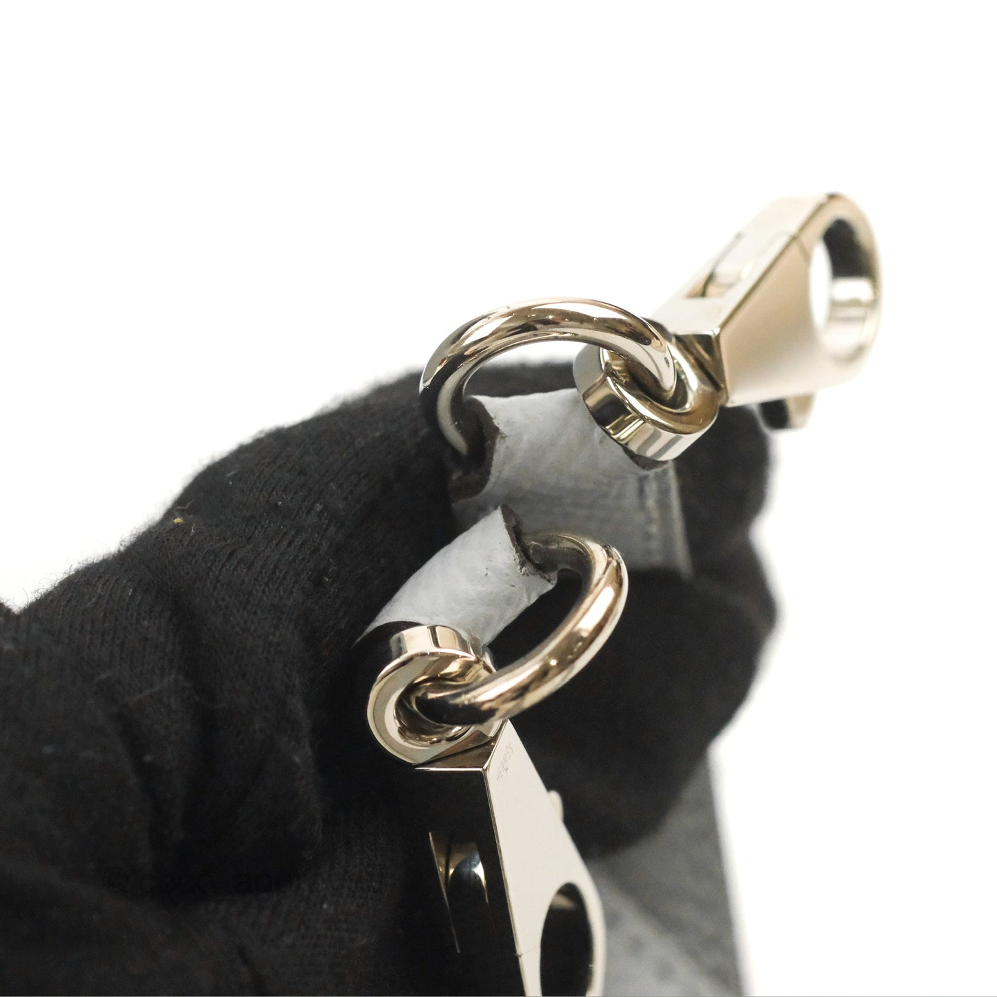 Hermès Kelly 32 Sellier Bleu Glacier Epsom Palladium Hardware