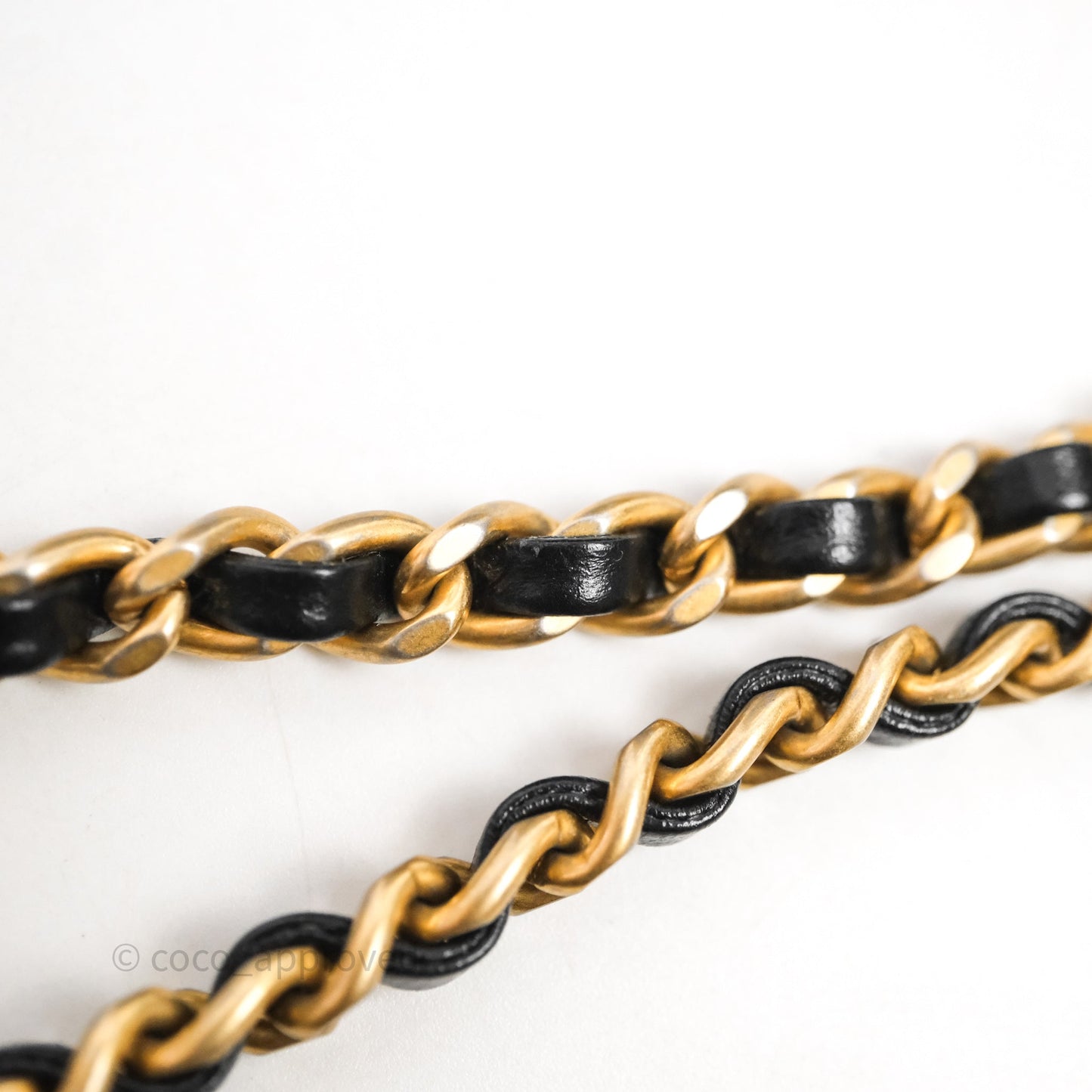 Chanel Kelly Bag Quilted Black Shiny Crumpled Calfskin Aged Gold Hardware