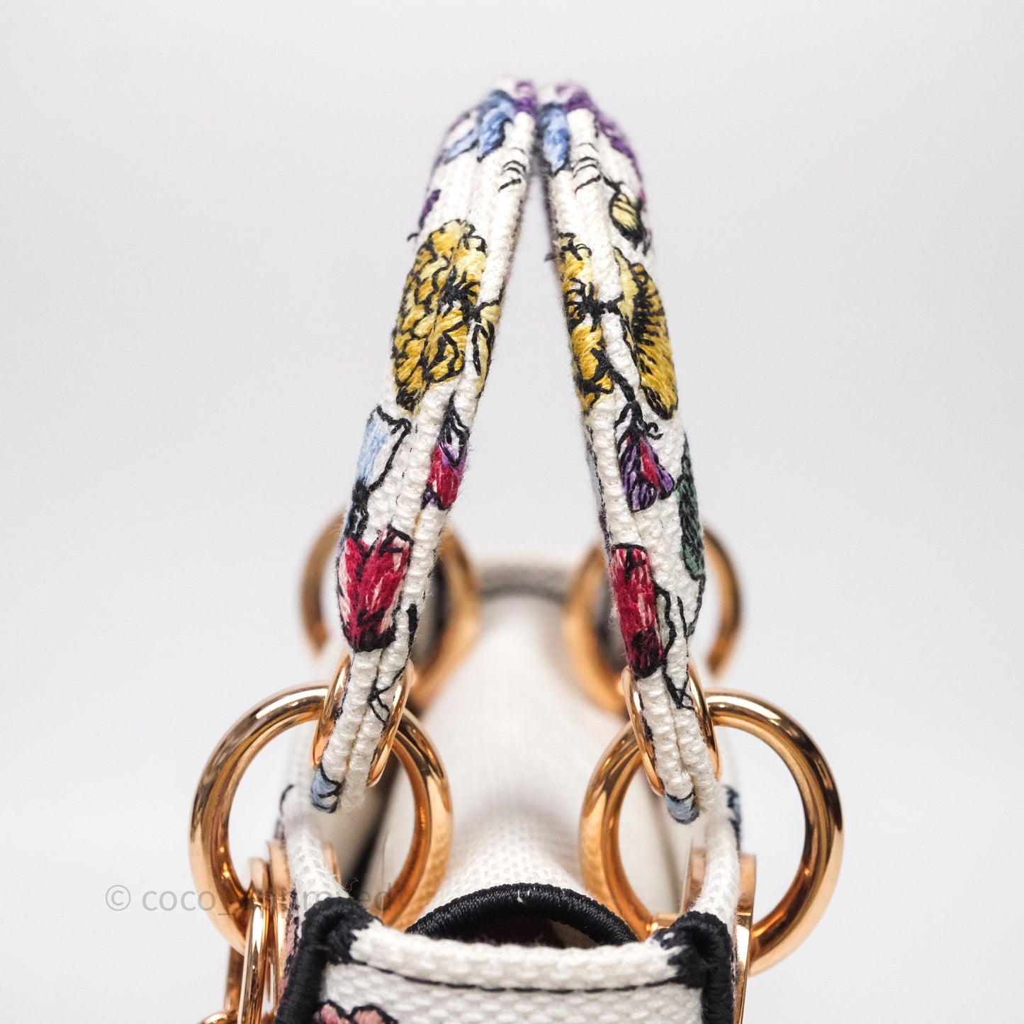 Christian Dior Mini Lady D-Lite Bag Florilegio Embroidered