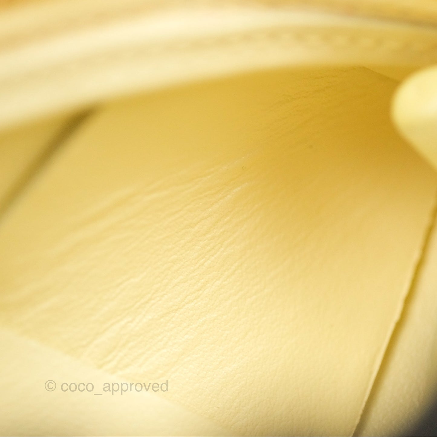 Bottega Veneta Mini Cassette Camera Bag Ice Cream Yellow Intreccio Lambskin