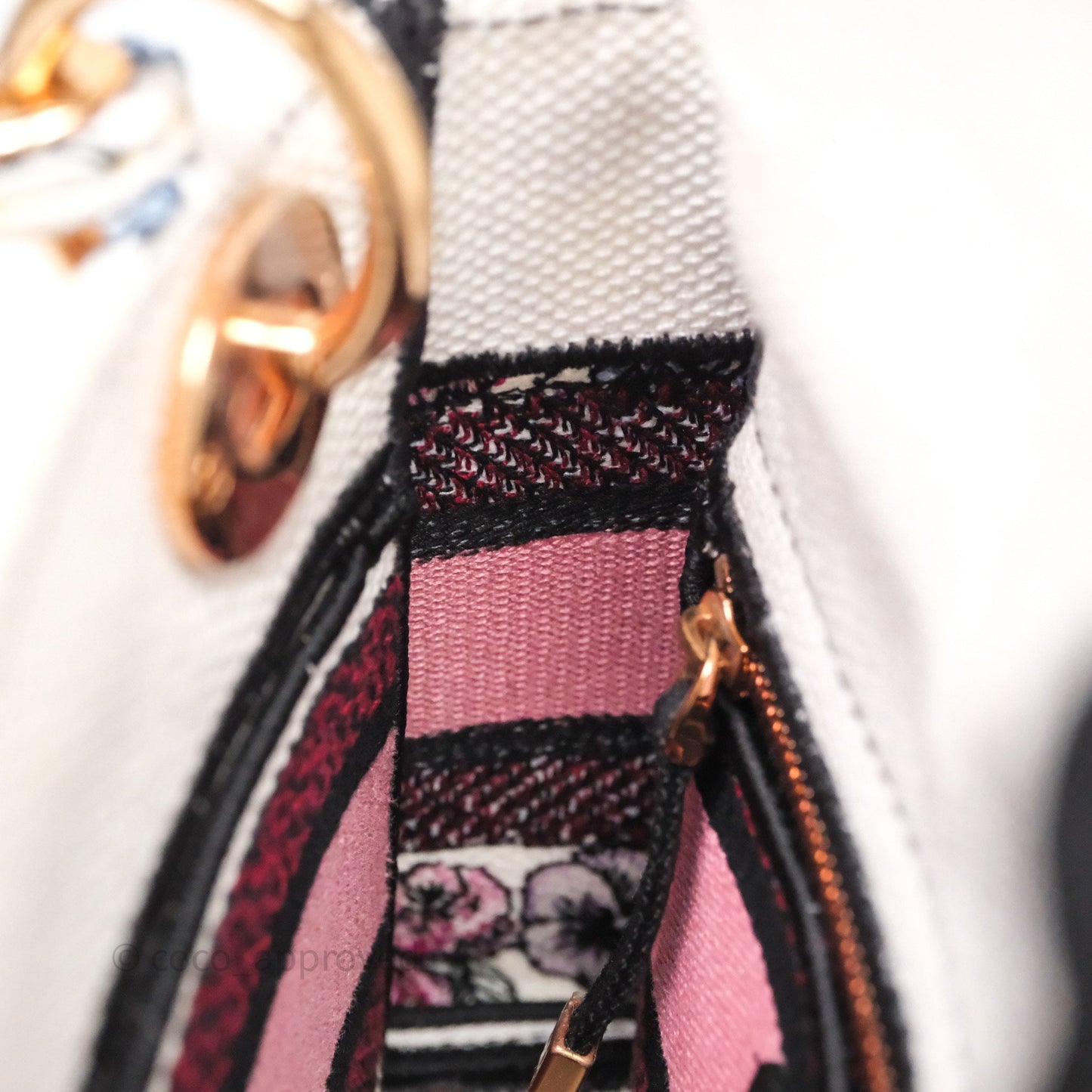 Christian Dior Mini Lady D-Lite Bag Florilegio Embroidered