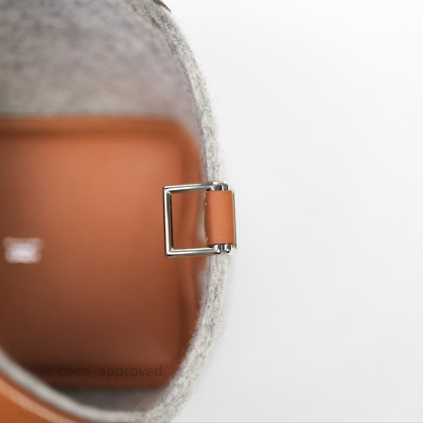 Hermès Picotin 18 Gris Clair/ Gold Wool Feutre Swift Palladium Hardware