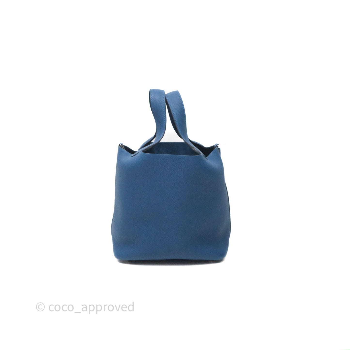 Hermès Picotin 18 Deep Blue S4 Taurillon Maurice Palladium Hardware