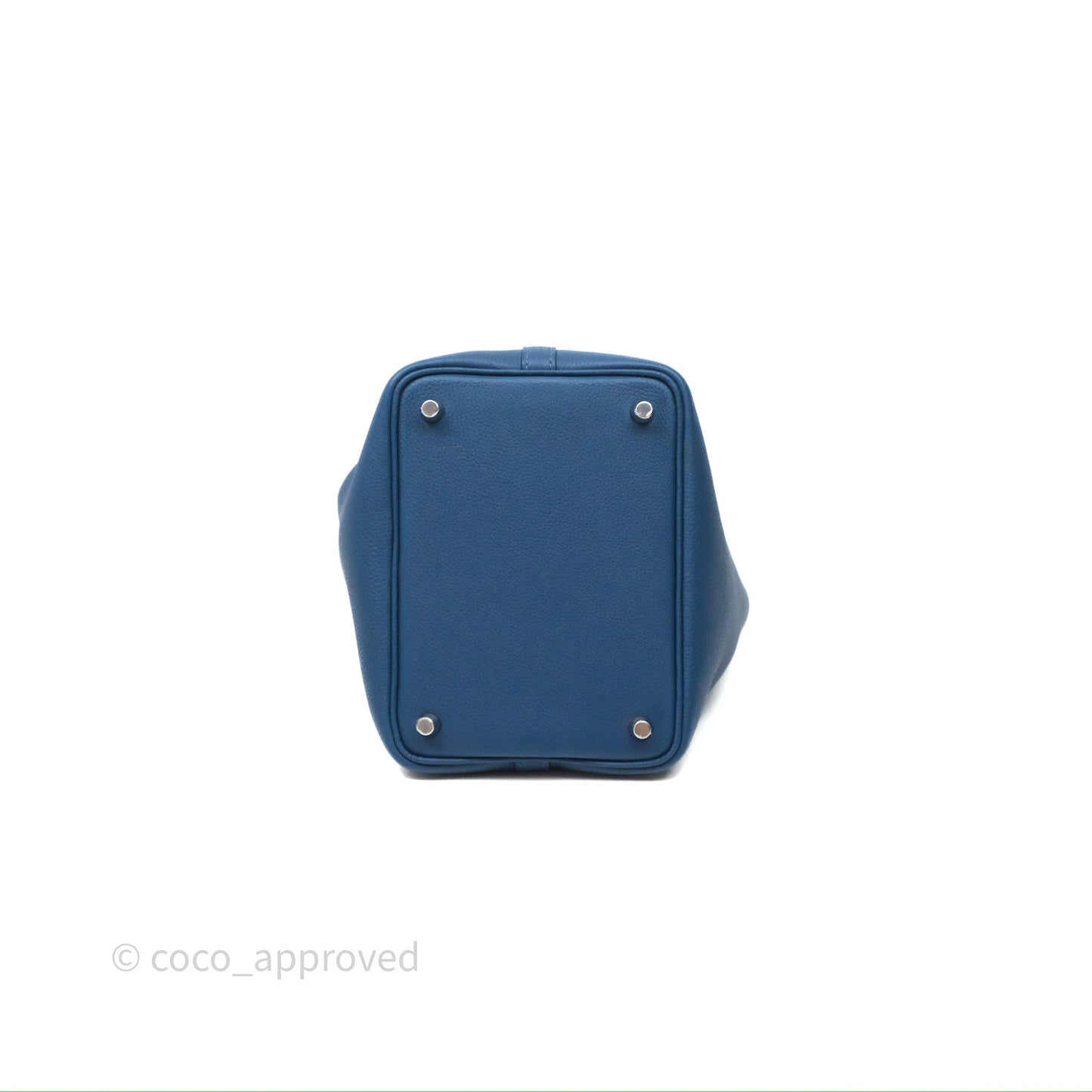 Hermès Picotin 18 Deep Blue S4 Taurillon Maurice Palladium Hardware