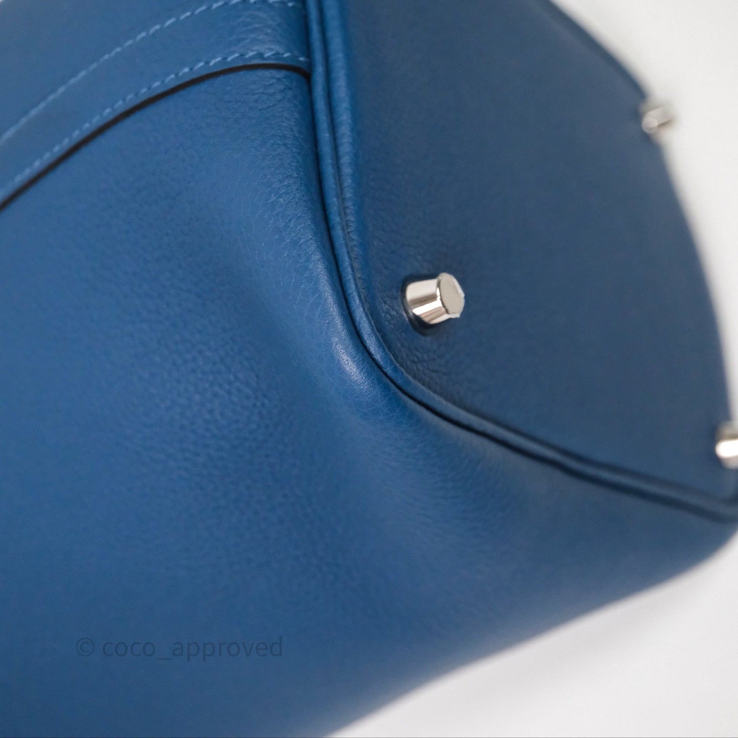 Hermès Picotin 18 Deep Blue S4 Taurillon Maurice Palladium Hardware
