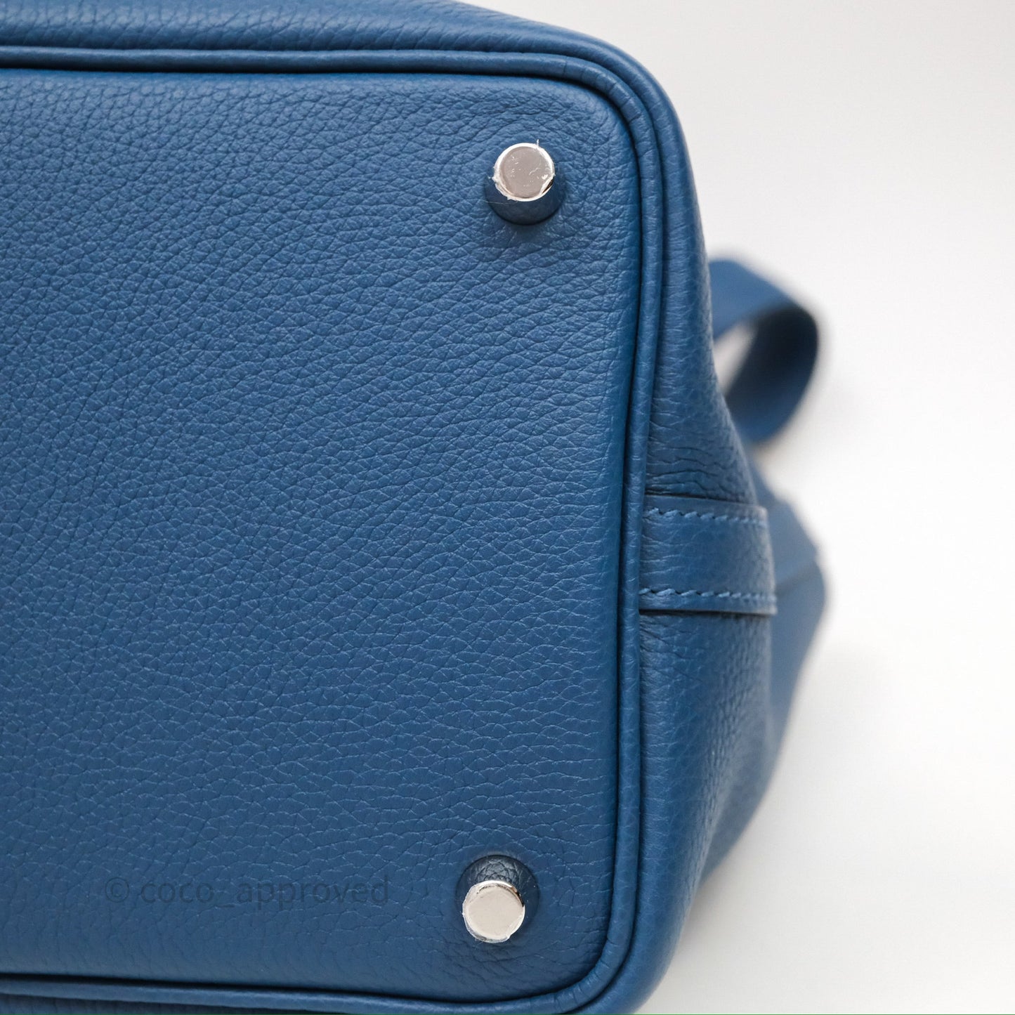Hermès Picotin 18 Deep Blue S4 Taurillon Maurice Palladium Hardware