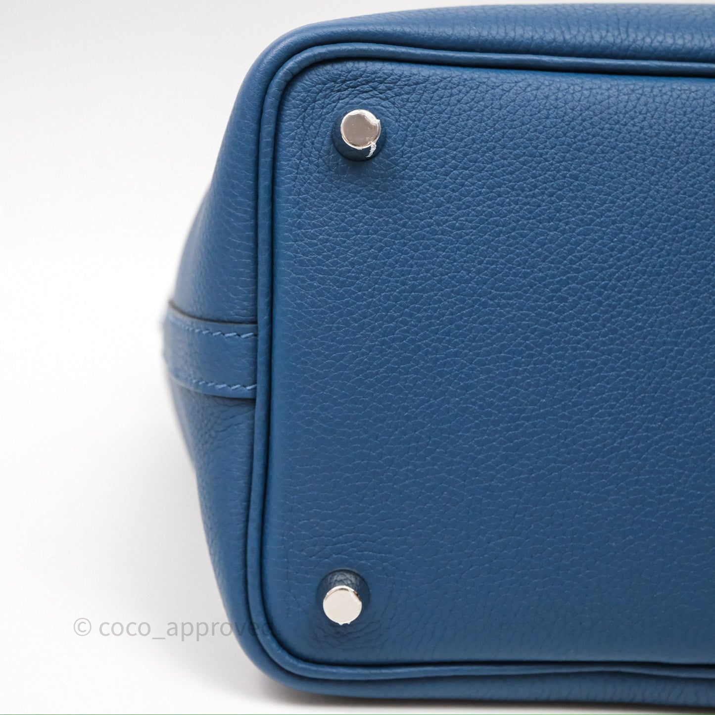 Hermès Picotin 18 Deep Blue S4 Taurillon Maurice Palladium Hardware