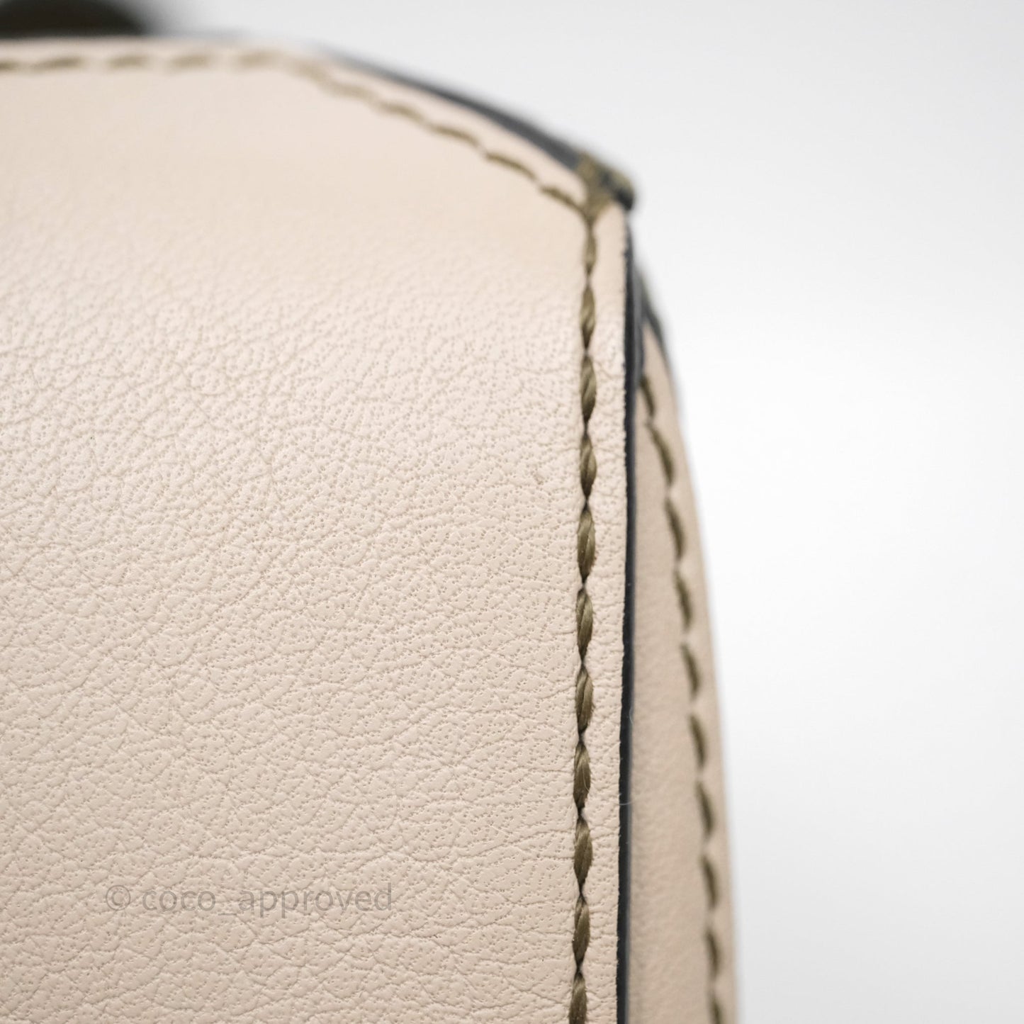 Loewe Mini Puzzle Bag Green Calfskin Gold Hardware