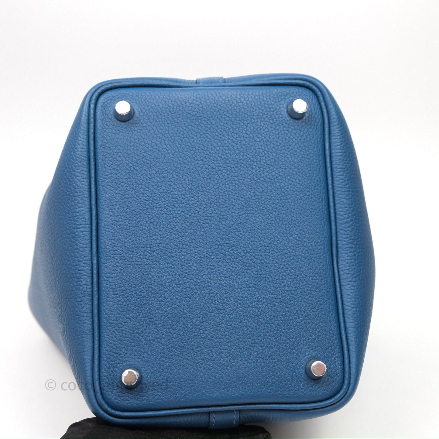 Hermès Picotin 18 Deep Blue S4 Taurillon Maurice Palladium Hardware