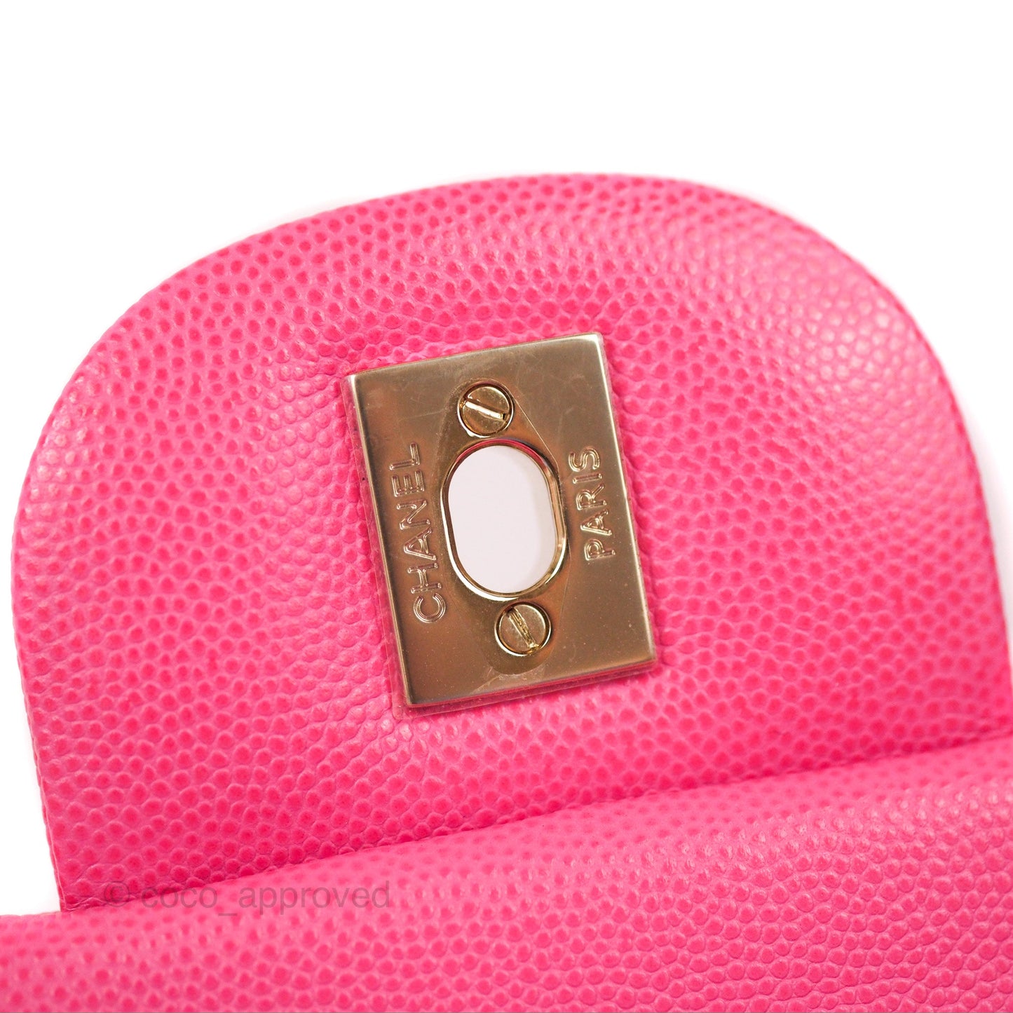 Chanel Jumbo Double Flap Pink Caviar Gold Hardware⁣⁣