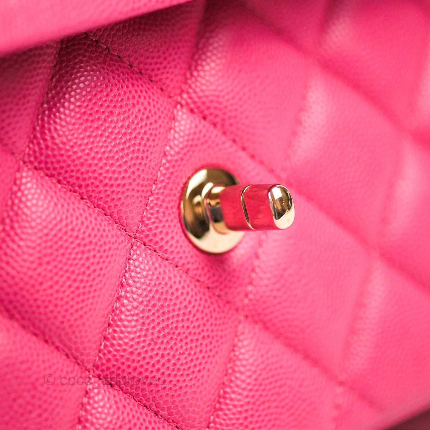 Chanel Jumbo Double Flap Pink Caviar Gold Hardware⁣⁣