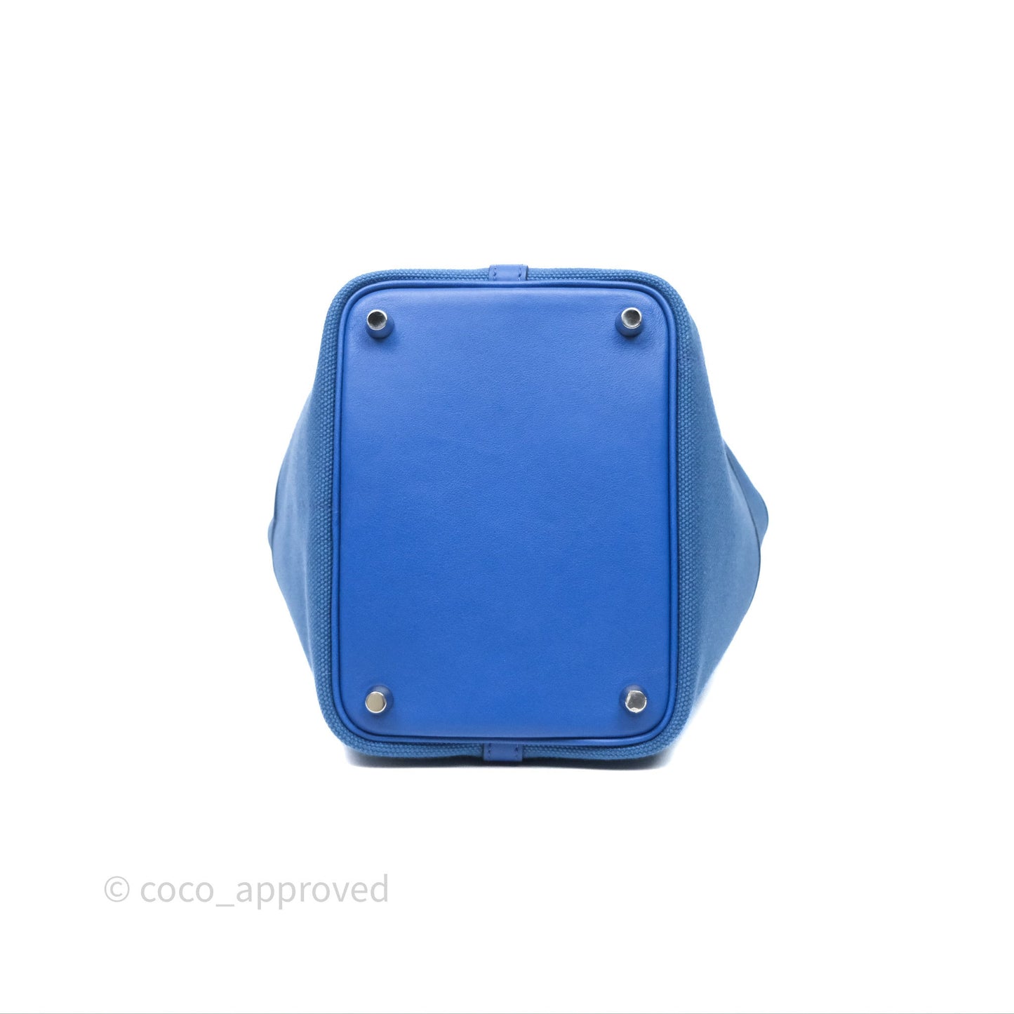 Hermes Picotin Lock 18 Cargo Pockets Bleu Royal Palladium Hardware