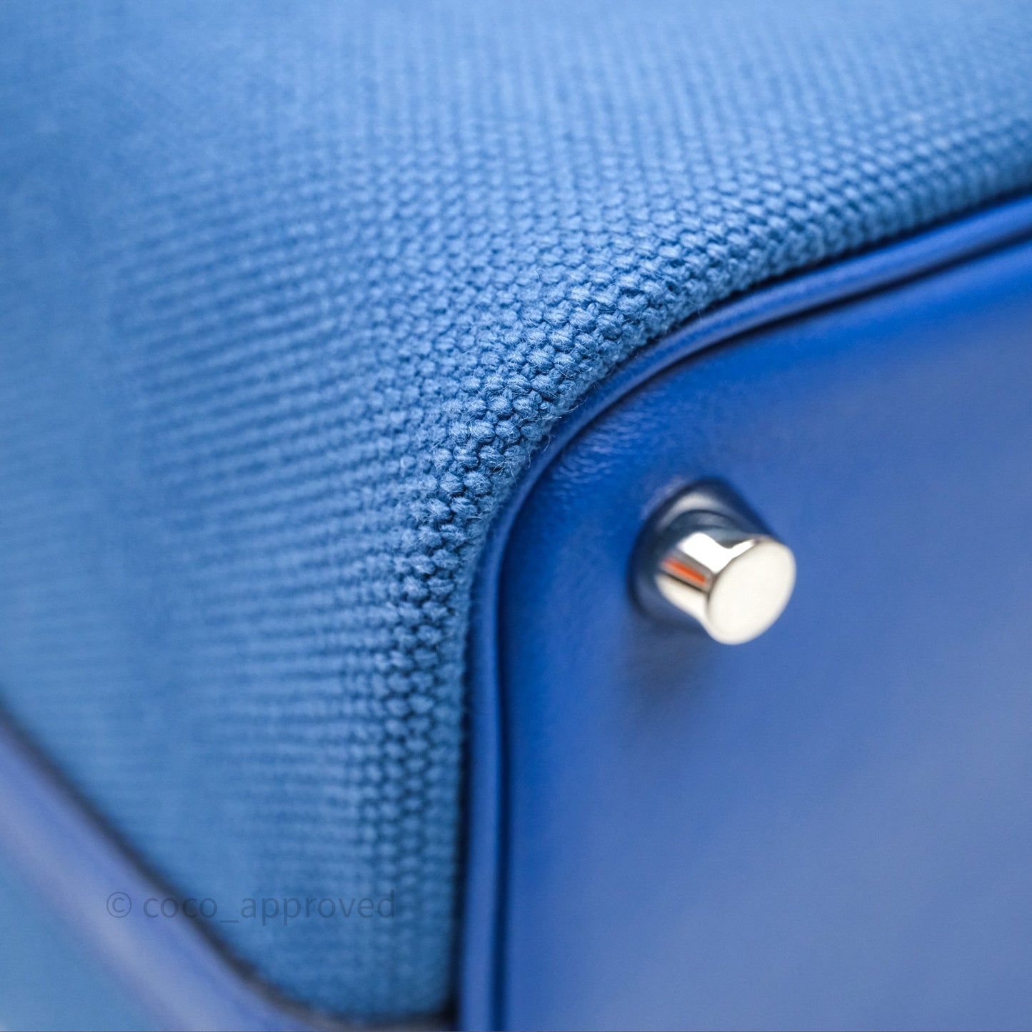 Hermes Picotin Lock 18 Cargo Pockets Bleu Royal Palladium Hardware